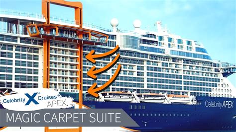 The Celebrity Apex Magic Carpet: A Unique Perspective on Ocean Exploration